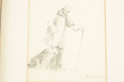 Lot 852 - BRIAN IRVING (1931-2013) A COLLECTION OF FOUR SKETCHES