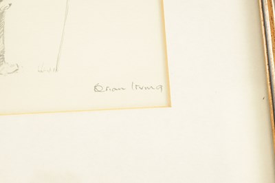Lot 852 - BRIAN IRVING (1931-2013) A COLLECTION OF FOUR SKETCHES