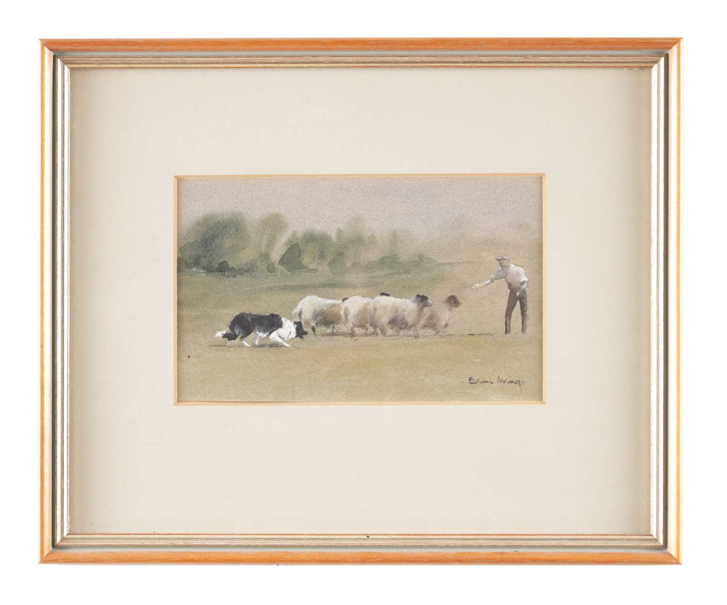 Lot 871 - BRIAN IRVING (1931-2013) A PENCIL AND WATERCOLOUR