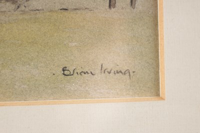 Lot 871 - BRIAN IRVING (1931-2013) A PENCIL AND WATERCOLOUR