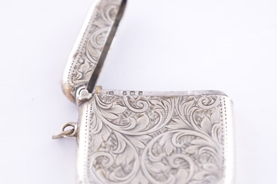 Lot 407 - A COLLECTION OF SIX 20TH CENTURY SILVER VESTA CASES