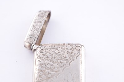 Lot 407 - A COLLECTION OF SIX 20TH CENTURY SILVER VESTA CASES