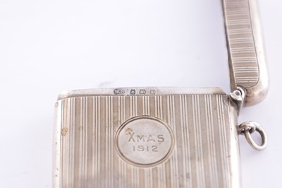 Lot 407 - A COLLECTION OF SIX 20TH CENTURY SILVER VESTA CASES