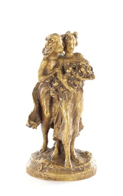 Lot 603 - FRANCOIS RAOUL LARCHE 91860-1912) FRENCH. A 19TH CENTURY GILT BRONZE