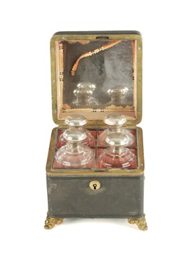 Lot 697 - A 19TH CENTURY APOTHECARY CASE