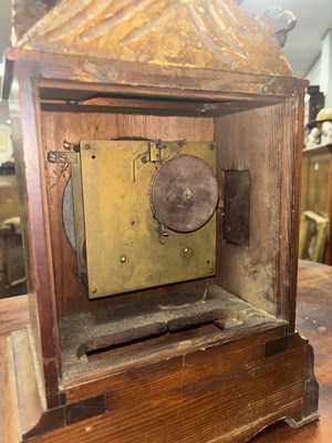 Lot 1006 - A RARE 19TH CENTURY BLACK FOREST AUTOMATION “DUMPLING EATER” MANTEL CLOCK