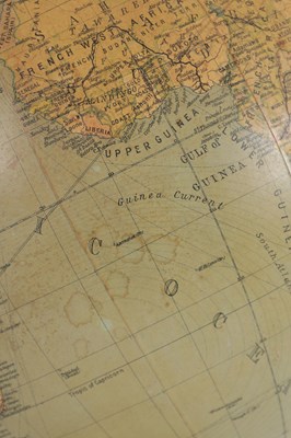 Lot 757 - A 20TH CENTURY TERRESTRIAL GLOBE WITH COMPASS