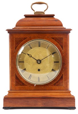 Lot 542 - VINER, REGENT STREET, A TIMEPIECE FUSEE MANTEL...