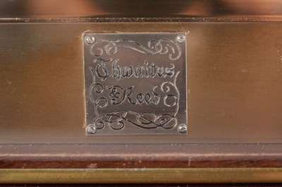 Lot 1103 - THWAITES & REED, LONDON. A 20TH CENTURY CONGREVE ROLLING BALL CLOCK