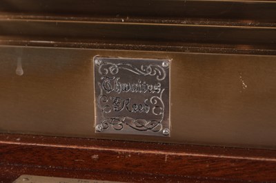 Lot 1103 - THWAITES & REED, LONDON. A 20TH CENTURY CONGREVE ROLLING BALL CLOCK