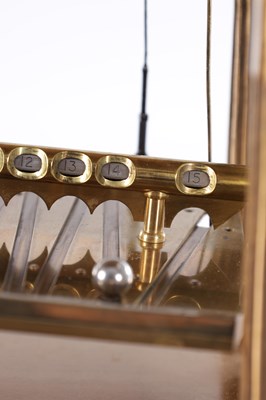 Lot 1103 - THWAITES & REED, LONDON. A 20TH CENTURY CONGREVE ROLLING BALL CLOCK