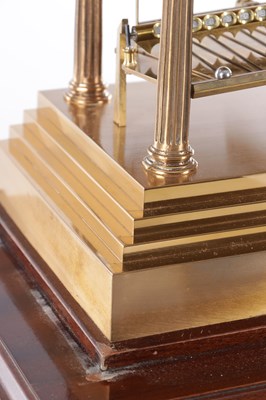 Lot 1103 - THWAITES & REED, LONDON. A 20TH CENTURY CONGREVE ROLLING BALL CLOCK