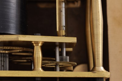 Lot 1103 - THWAITES & REED, LONDON. A 20TH CENTURY CONGREVE ROLLING BALL CLOCK