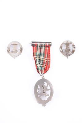 Lot 483 - A COLLECTION OF THREE 20TH CENTURY SCOTTISH MEDALS