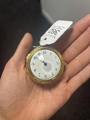 Lot 362 - JAMES PIKE, ELTHAM. A GEORGE III GOLD REPOUSE PAIR CASED POCKET WATCH AND CHAIN