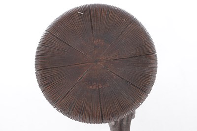 Lot 740 - A GOOD 19TH CENTURY CARVED LINDEN WOOD BLACKFOREST BEAR PIANO STOOL