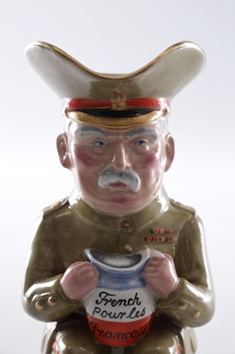 Lot 33 - A FULL SET OF ELEVEN WILKINSON CHARACTER JUGS, DESIGNED BY SIR FRANCIS CARRUTHERS GOULD