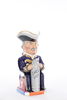 Lot 33 - A FULL SET OF ELEVEN WILKINSON CHARACTER JUGS, DESIGNED BY SIR FRANCIS CARRUTHERS GOULD