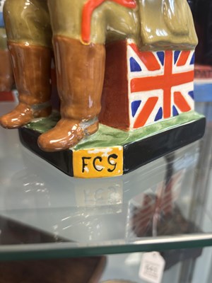 Lot 33 - A FULL SET OF ELEVEN WILKINSON CHARACTER JUGS, DESIGNED BY SIR FRANCIS CARRUTHERS GOULD