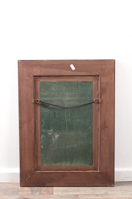 Lot 743 - A PAIR OF ARTS AND CRAFTS CARVED OAK HANGING PANELS