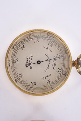 Lot 760 - A COLLECTION OF THREE EARLY 20TH CENTURY POCKET BAROMETERS