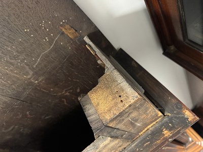 Lot 949 - WILLIAM BICKERSTAFF, LIVERPOOL. A FINE GEORGE III FLAMED MAHOGANY EIGHT-DAY PAINTED DIAL MOON ROLLER LONGCASE CLOCK