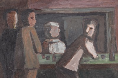 Lot 915 - A MID 20TH CENTURY OIL ON BOARD