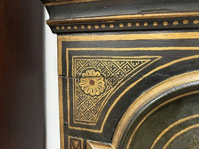Lot 1007 - JOHN TAYLOR, LONDON. A GEORGE III GREEN LACQUERED CHINOISERIE LONGCASE CLOCK