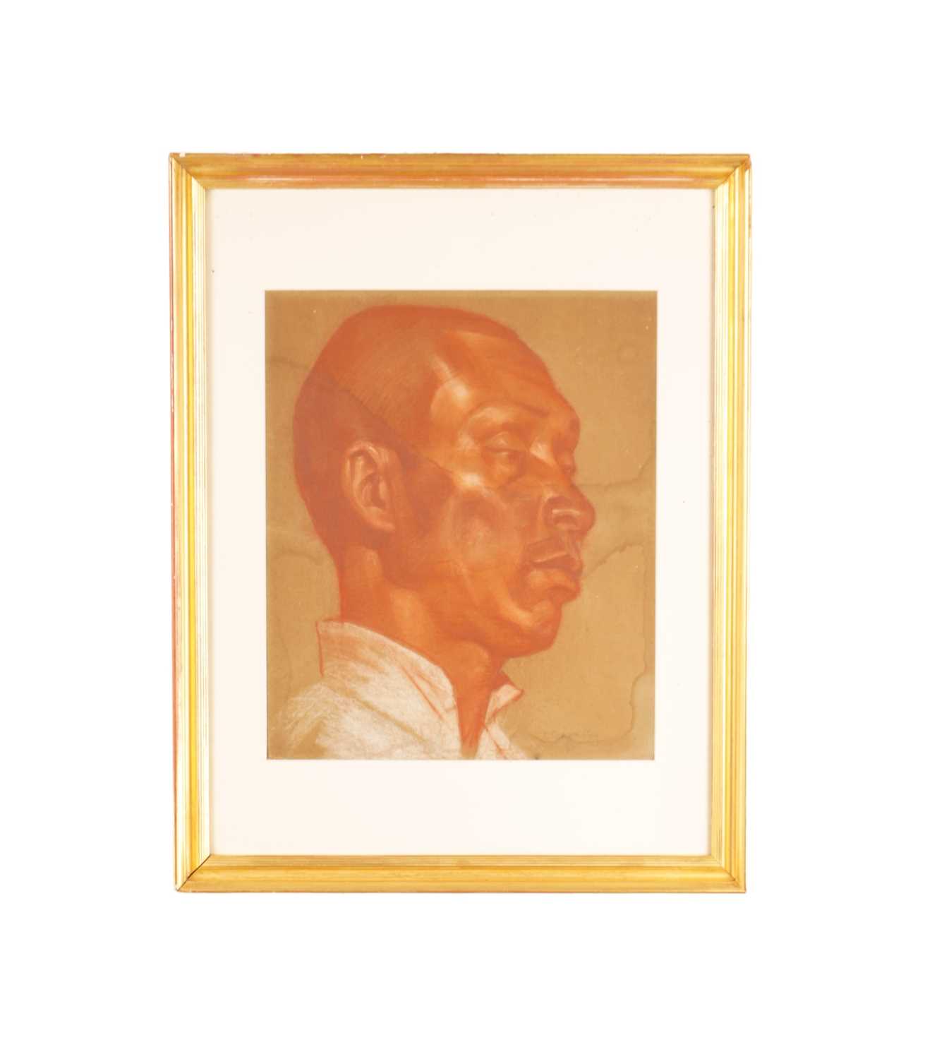 Lot 836 - VICTOR STEPANOVICH PODGORSKY. AN EARLY 20TH CENTURY RUSSIAN PASTEL PORTRAIT