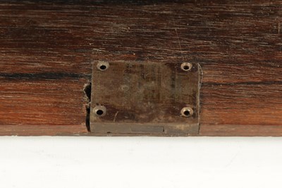 Lot 497 - A 17TH CENTURY INDO-PORTUGUESE COLONIAL INLAID IVORY ROSEWOOD TABLE CABINET