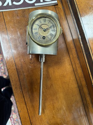 Lot 957 - A LATE 19TH CENTURY FRENCH INDUSTRIAL AUTOMATION LIGHTHOUSE CLOCK COMPENDIUM