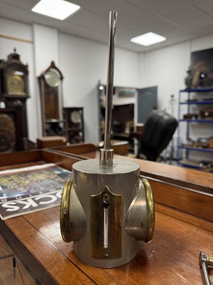 Lot 957 - A LATE 19TH CENTURY FRENCH INDUSTRIAL AUTOMATION LIGHTHOUSE CLOCK COMPENDIUM
