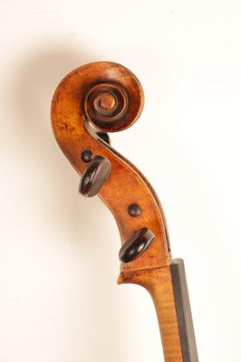 Lot 785 - FULL SIZE ANTIQUE CELLO AND BOW