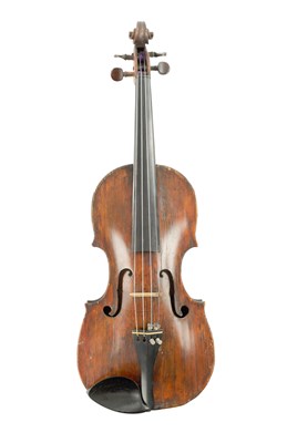 Lot 783 - AN ANTIQUE VIOLIN STAMPED R DUKE