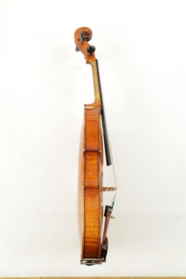 Lot 774 - ITALIAN VIOLIN LABELLED OFFICINA CLAUDIO MONTEVERDE, SIGNED GIO MARIA CERUTI 1923. CREMONA.