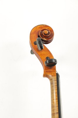 Lot 774 - ITALIAN VIOLIN LABELLED OFFICINA CLAUDIO MONTEVERDE, SIGNED GIO MARIA CERUTI 1923. CREMONA.