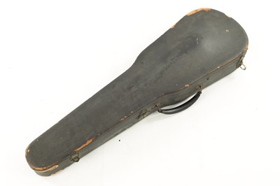Lot 770 - AN ANTIQUE CASED VIOLIN, LABELLED SANCTUS SERAPHIN AND BOW