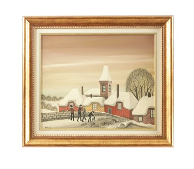 Lot BRIAN SHIELDS (BRAAQ) (BRITISH 1951-1997) OIL ON CANVAS