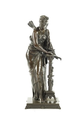 Lot ATT. ETIENNE HENRI DUMAIGE (FRENCH, 1830-1888) A LATE 19TH CENTURY PATINATED BRONZE SCULPTURE
