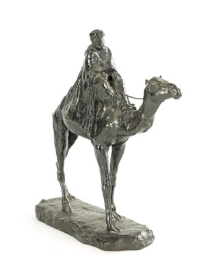 Lot LOUIS-ARMAND BARDERY (FRENCH, 1879-1952). A PATINATED BRONZE SCULPTURE