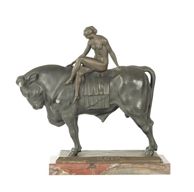 Lot ANTON GRATH (VIENNA, 1881-1956) A LARGE PATINATED BRONZE SCULPTURE