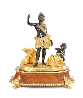 Lot ALPHONSE GIROUX (1775-1848). A FINE EARLY 19TH CENTURY FRENCH KINGWOOD, GILT ORMOLU AND BRONZE MUSICAL DESK STAND
