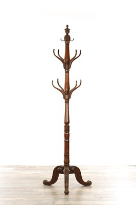 Lot A REGENCY OAK COUNTRY HOUSE HAT STAND IN THE MANNER OF GILLOWS