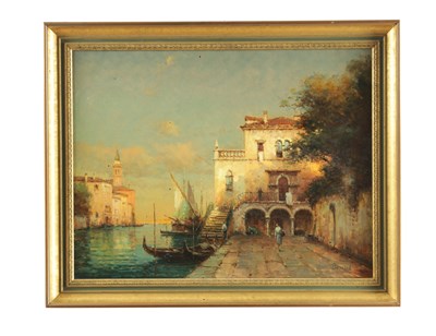 Lot BOUVARD, 20TH CENTURY OIL ON CANVAS