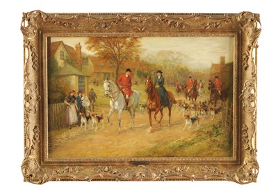 Lot HEYWOOD HARDY (BRITISH, 1843-1933) OIL ON CANVAS