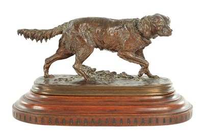Lot PIERRE-JULES MENE (1810-1879). A LATE 19TH CENTURY PATINATED ANIMALIA BRONZE SCULPTURE