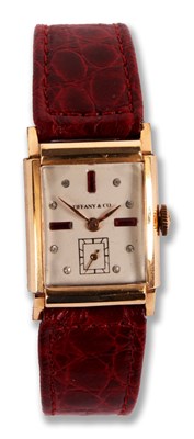 Lot 168 - A vintage gold plated WRISTWATCH signed...