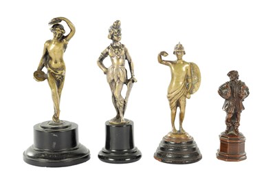 Lot A COLLECTION OF LATE 19TH/ EARLY 20TH CENTURY BRONZE FIGURES