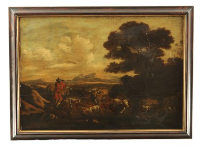 Lot A LATE 18TH/ EARLY 19TH CENTURY OIL ON BOARD