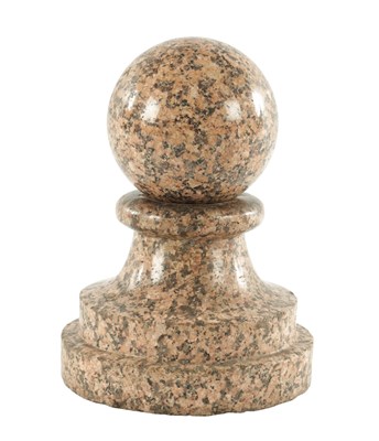 Lot A 19TH CENTURY SPECIMEN MARBLE SPHERE ON STAND